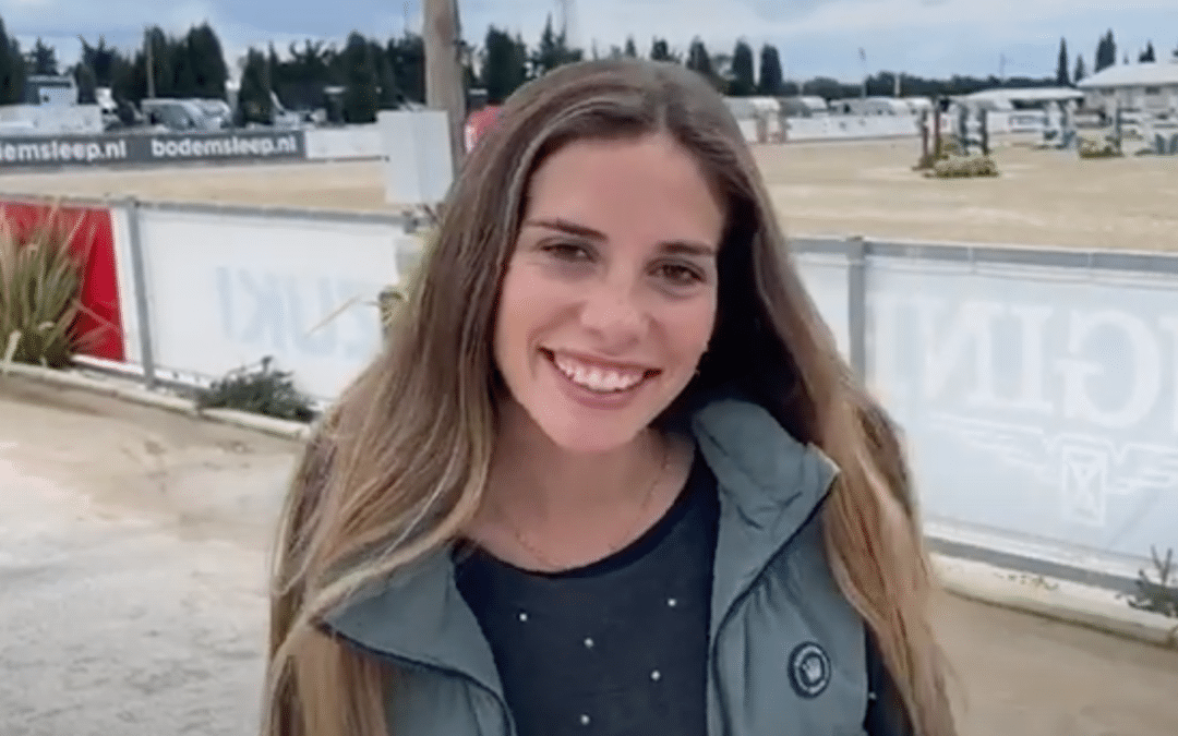 María López de la Vara tiene caballo nuevo