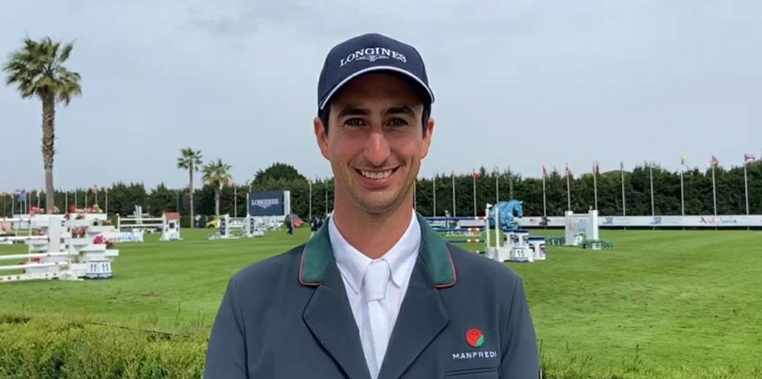 Santiago Nuñez Riva, segundo clasificado en el Gran Premio Longines CSI 4*