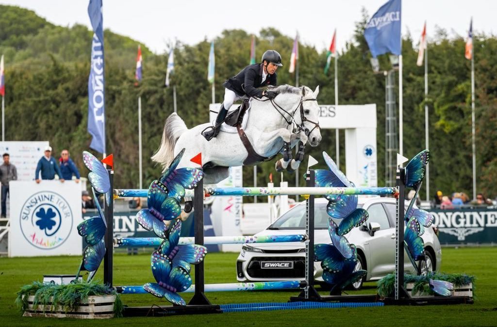 ALBERTO MÁRQUEZ Y ALDO DU MANOIR, TERCEROS EN EL CSIO5* DE LA BAULE