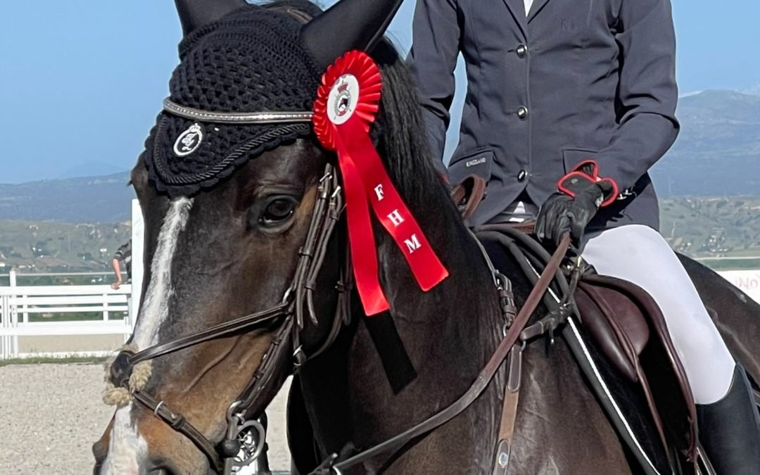 VALENTINA CORTIJO GARCÍA Y HOLLYPARK CAMPEONES DE LA COMUNIDAD DE MADRID
