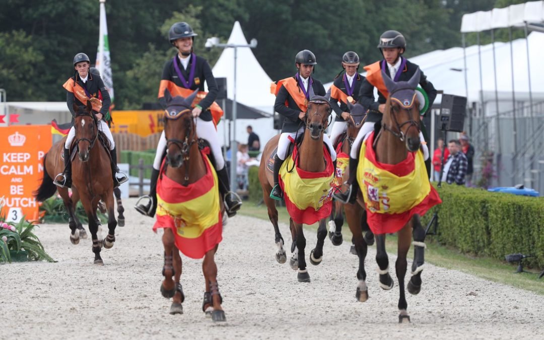 El Campeonato de Europa de menores. Salto de obstáculos