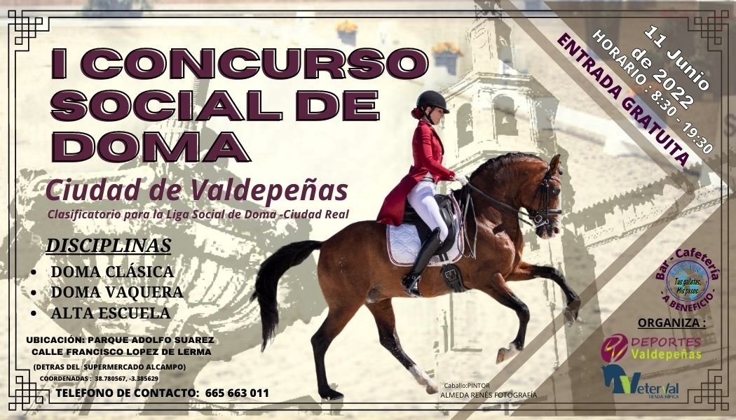 Primer concurso social de Doma en Valdepeñas