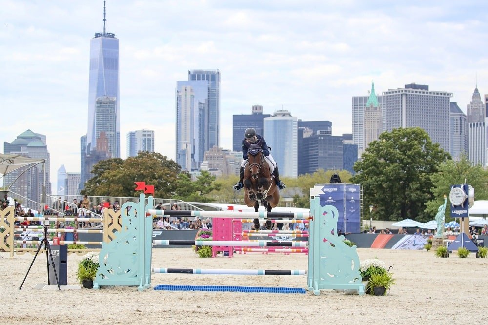 John Whitaker y Equine America Unick du Francport triunfadores en el LGCT de Nueva York