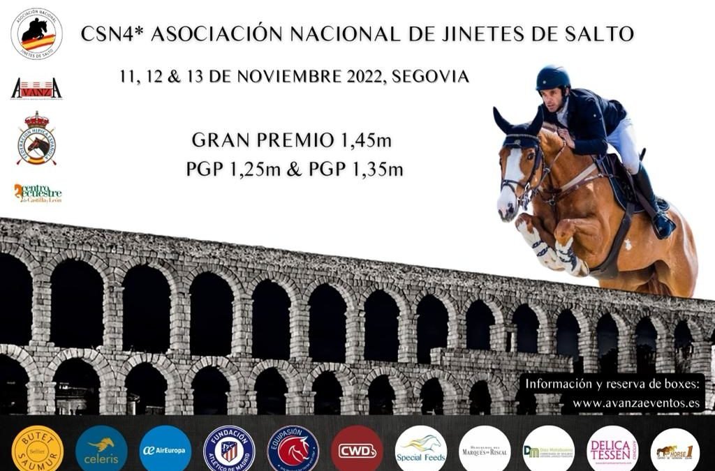 La ANJS organiza un CSN 4* en Segovia para cerrar el año y mirar hacia 2023