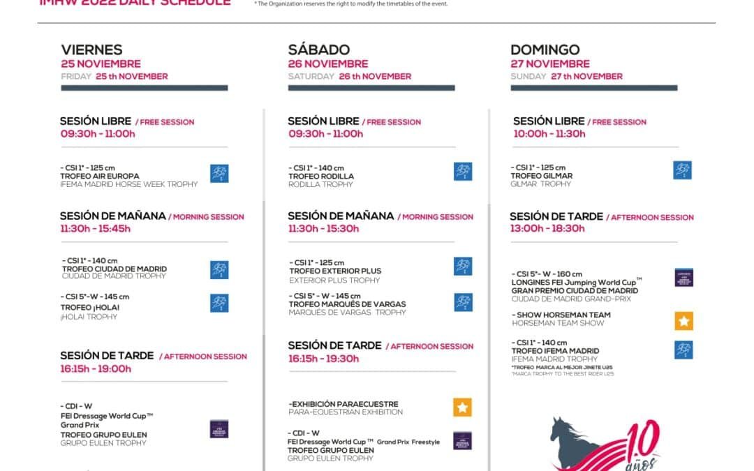 Madrid Horse Week: no te pierdas nada