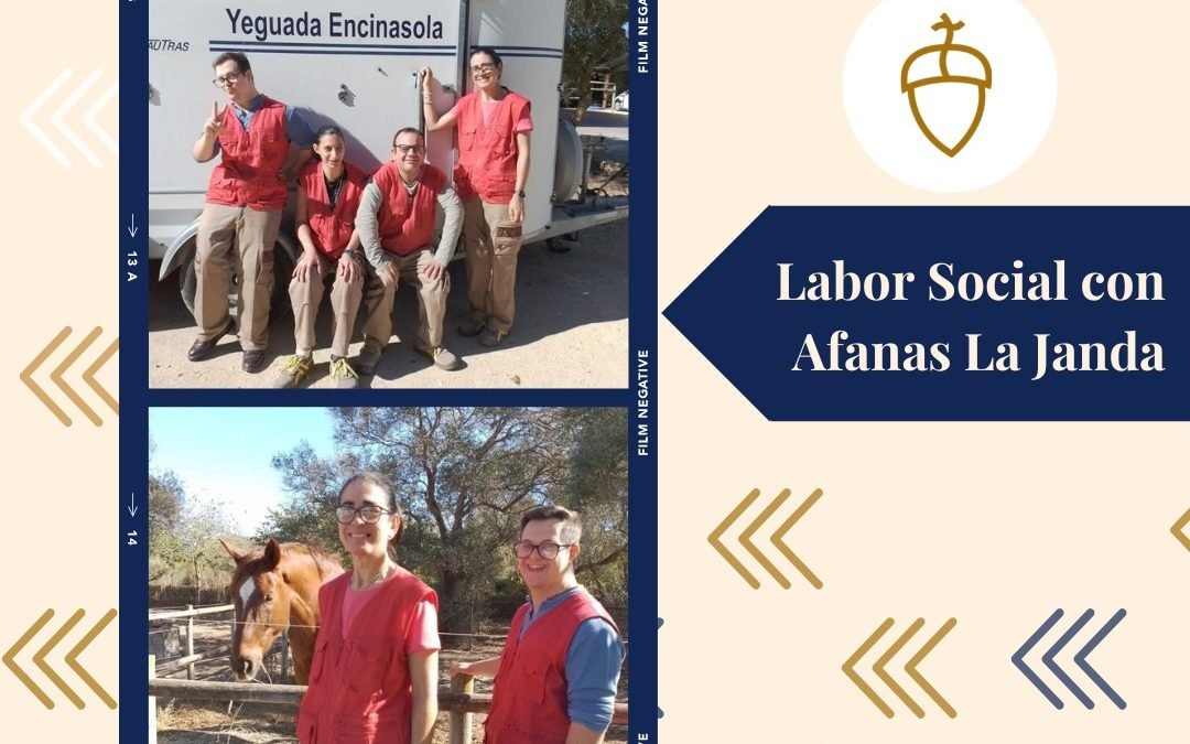 Yeguada Encinasola realiza labor social con Afanas La Janda