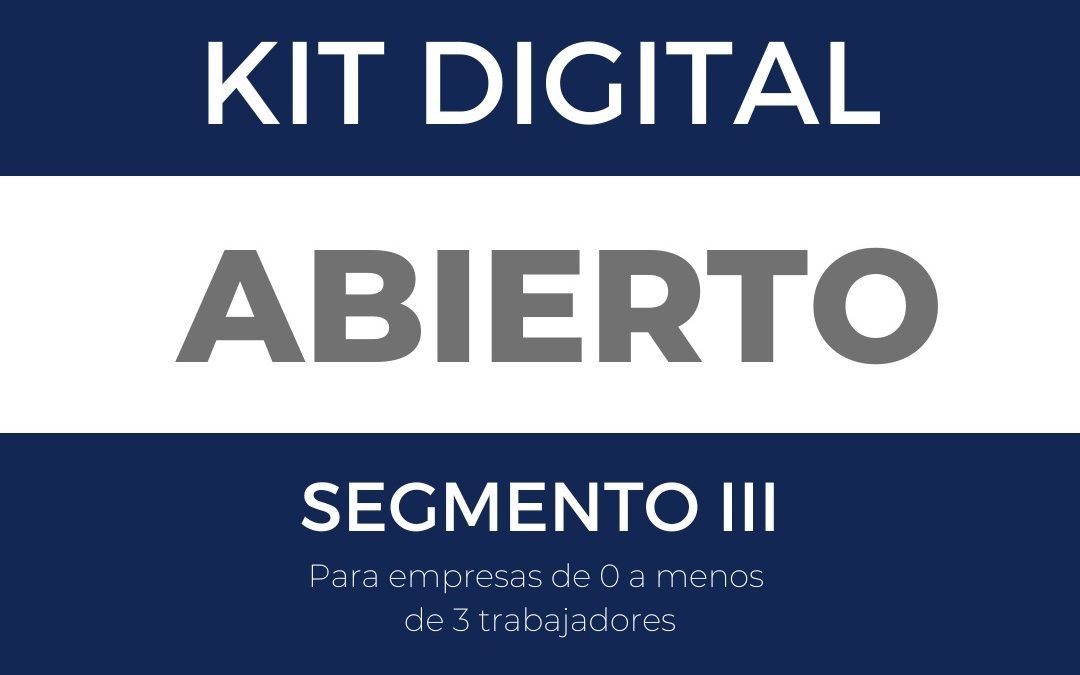 Te gestionamos el Kit digital