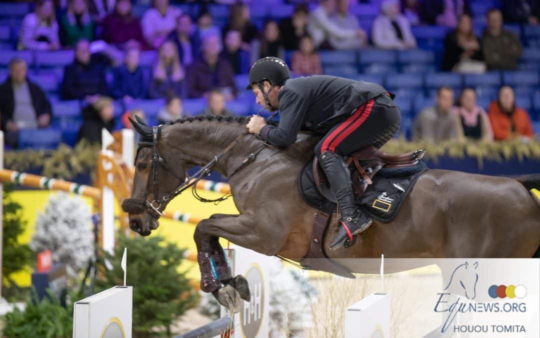 Emanuele Gaudiano, camino de pleno de victorias en el CSI5* de Mechelen