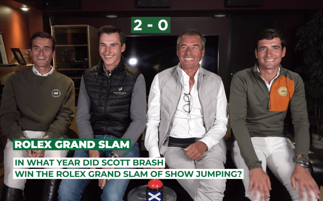 La familia Philippaerts lucha por la gloria en el Rolex Grand Slam Quiz