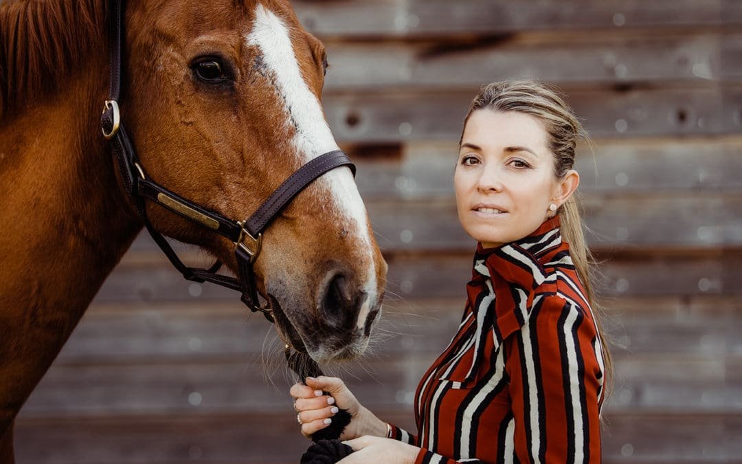 Edwina Tops-Alexander lanza una nueva fundación inspirada en su caballo Itot Du Chateau