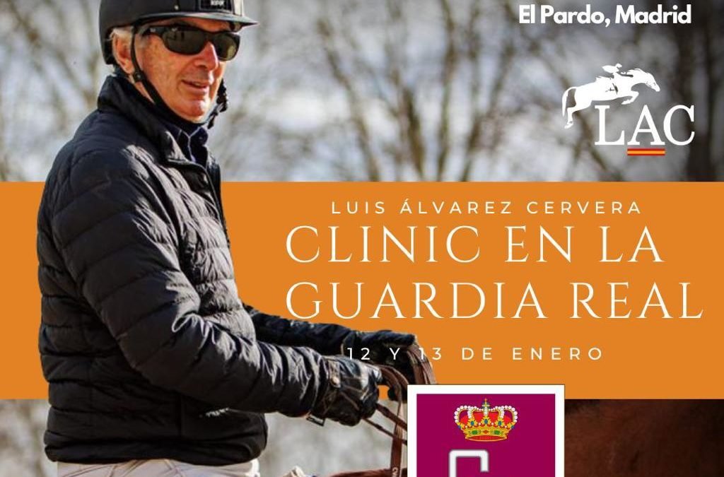 El próximo clinic de Luis Álvarez Cervera será en la Guardia Real