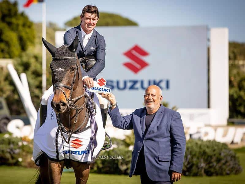 ¡Michael Pender se lleva el Gran Premio del CSI4* del Andalucia Sunshine Tour como único cero!