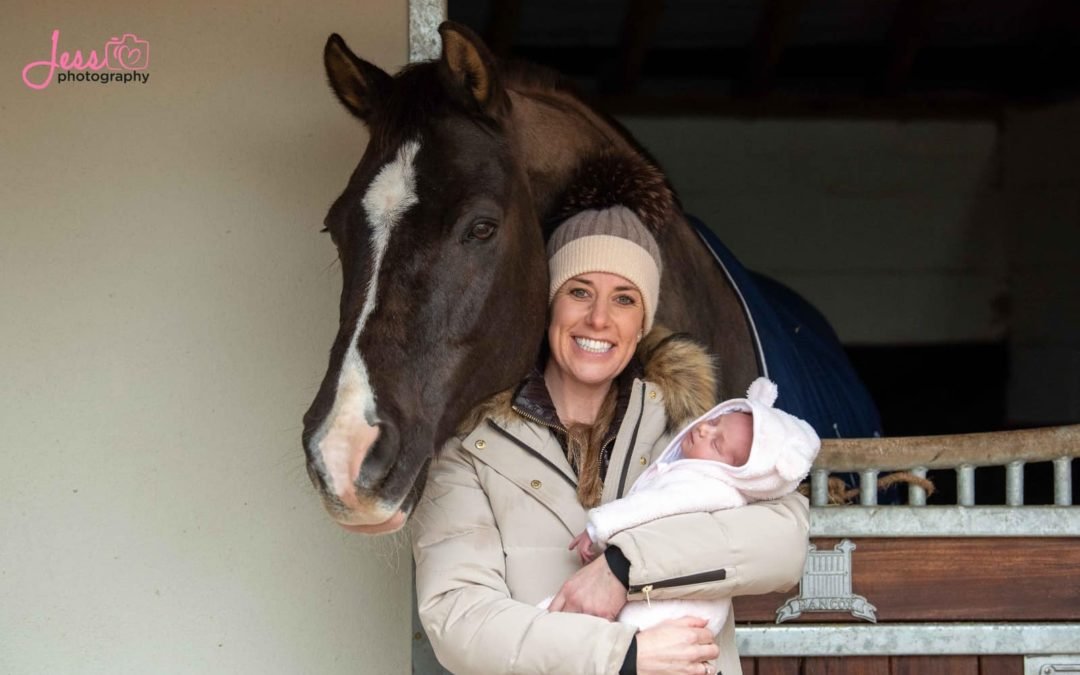 Isabella la hija de Charlotte Dujardin ya conoce a Valegro