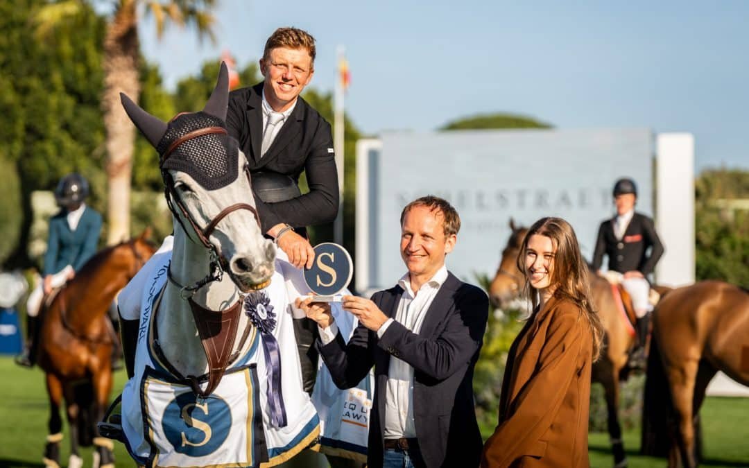 Matthew Sampson y ‘Ebolensky’ triunfan en el Trofeo Schelstraete Equine Law