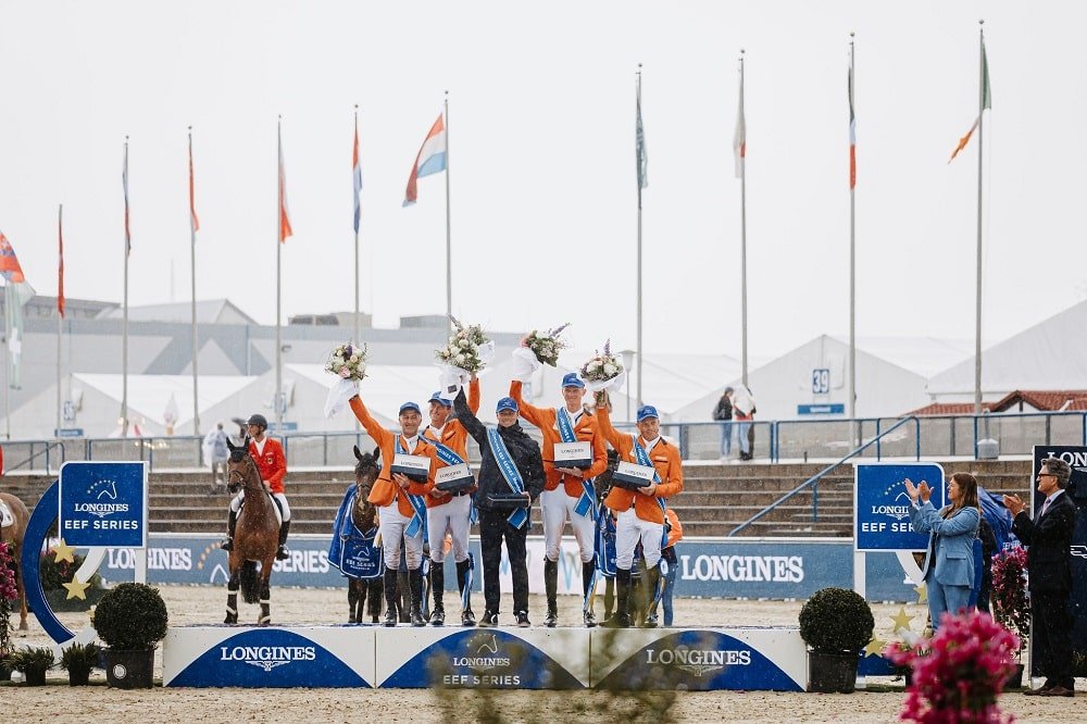 ¡Dominio holandes! Reclaman la Longines EEF Nations Cup de Mannheim CSIO 3* y España queda tercera