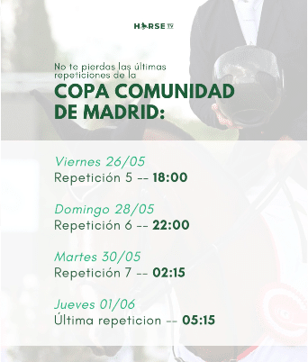Copa Comunidad de Madrid: no te pierdas las repeticiones en Horse TV