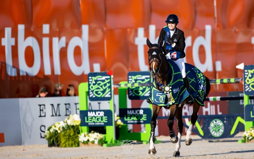 Caballos y jinetes para CSIO5* Tbird