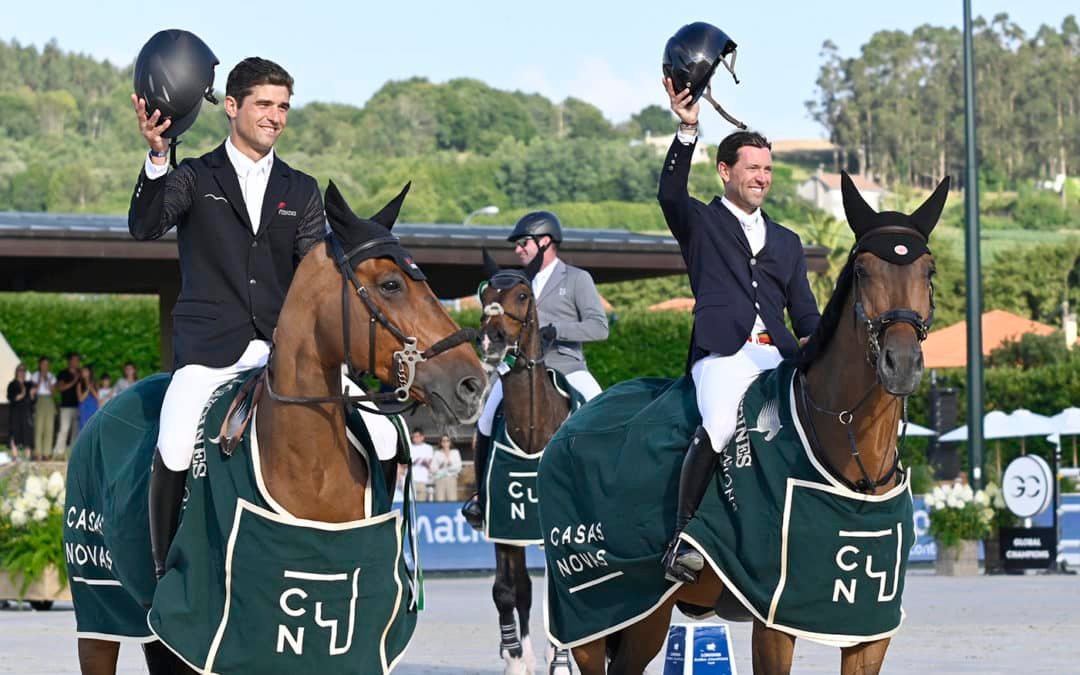 Victor Bettendorf y Simon Delestre comparten triunfo en el CSI5* Longines Global Champions Tour A Coruña