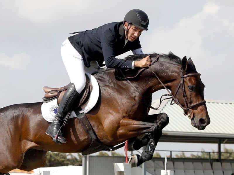 Armando Trapote y Tornado VS, sextos en la prueba de 1.55 metros del CSI5*-W del Jumping de Verona