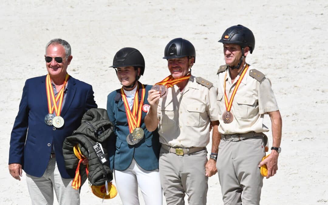 Yeguada El Maset oro y plata en el Campeonato de España de Yeguadas