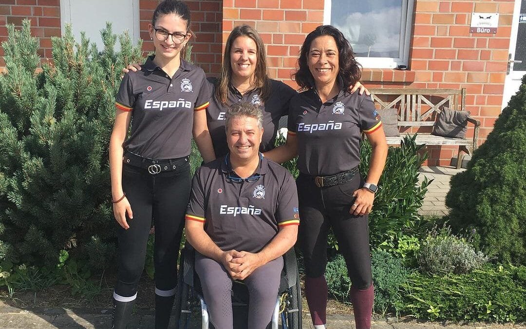 El Equipo Español de Doma Paralímpica en el Campeonato de Europa 2023