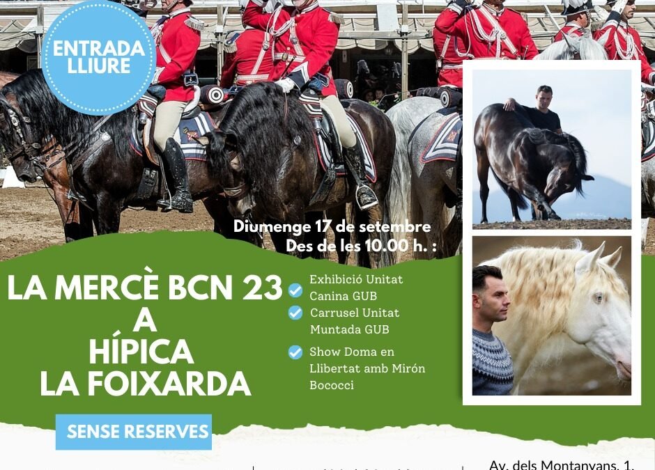 La Mercè BCN2023 en la Hipica La Foixarda