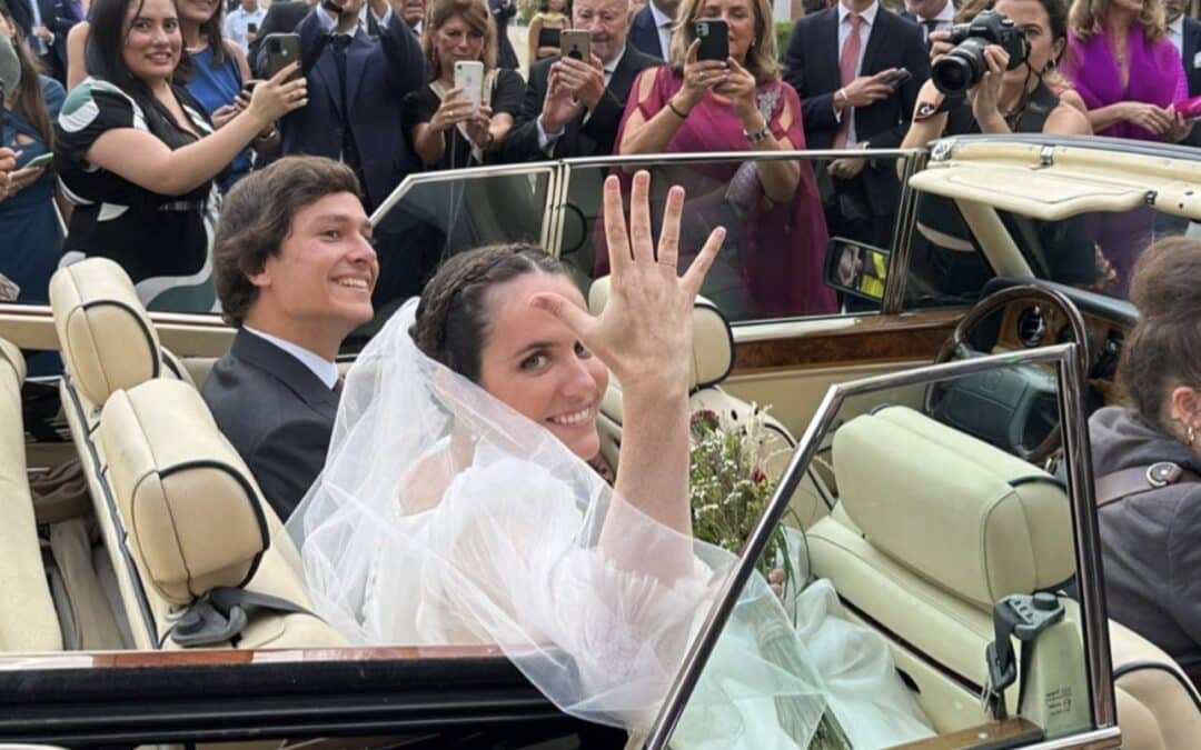 Luis Mateos y Ale Riva ya son marido y mujer