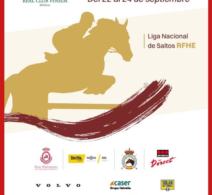 Última etapa de la Liga Nacional de Saltos en el Real Club Pineda de Sevilla