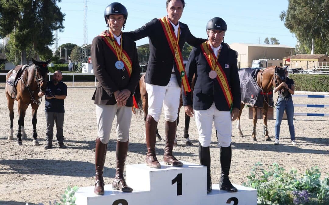 Diego Usón y Miguel Ángel Collado campeones de España en el VII Campeonato de Veteranos de Saltos de Pineda