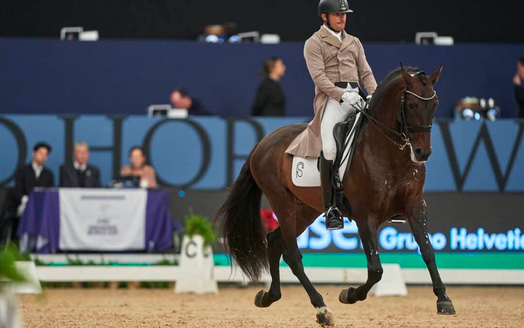Daniel Martin Dockx brilla en la Kür del CDI5* de Al Shaqab