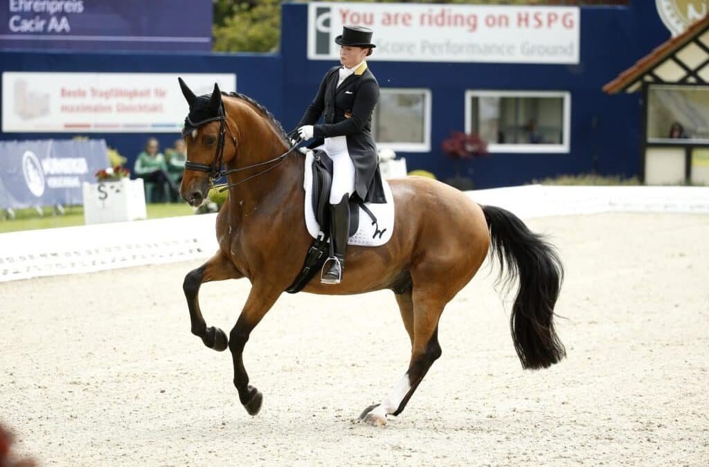 Isabell Werth se plantea la jubilación de Emilio