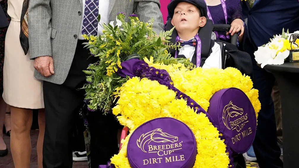 Fallece Cody Dorman, fan de «Cody’s Wish», estrella de la Breeders’ Cup
