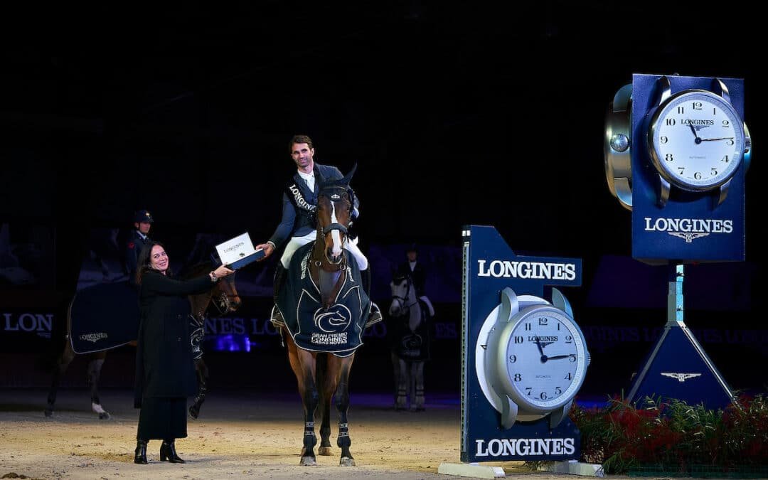 El Gran Premio Longines, para Julien Anquetin, con Jesús Garmendia segundo