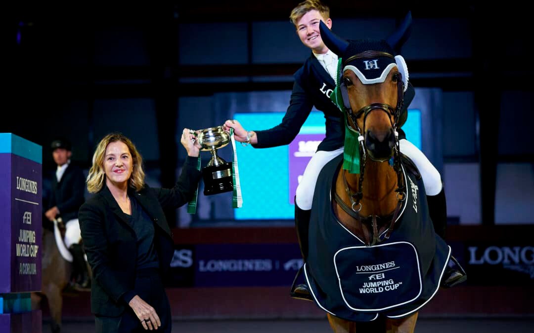 Harry Charles lidera el ranking de salto Sub-25 de la FEI