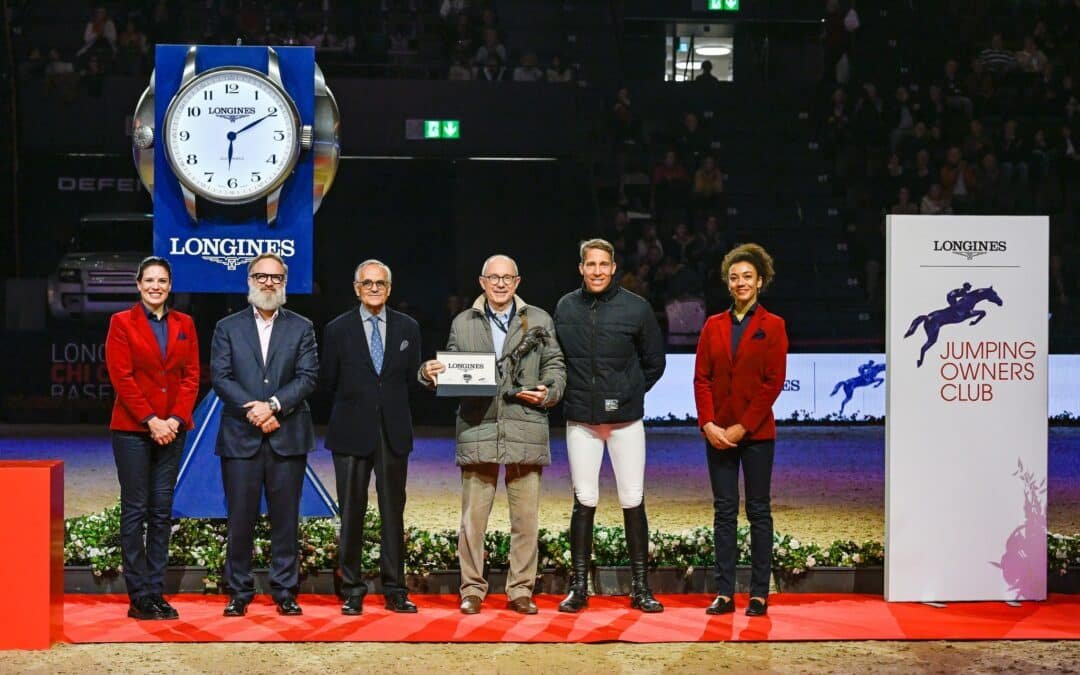 Georg Kähny recibe el Premio al Propietario del Año de Longines