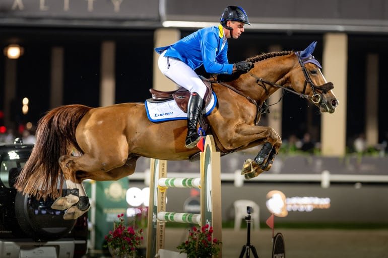 Christian Ahlmann y «Otterongo Alpha Z» se llevan los máximos honores en el CS14* 1.45m Al Hawajer Equestrian Diamond Tour en Abu Dhabi