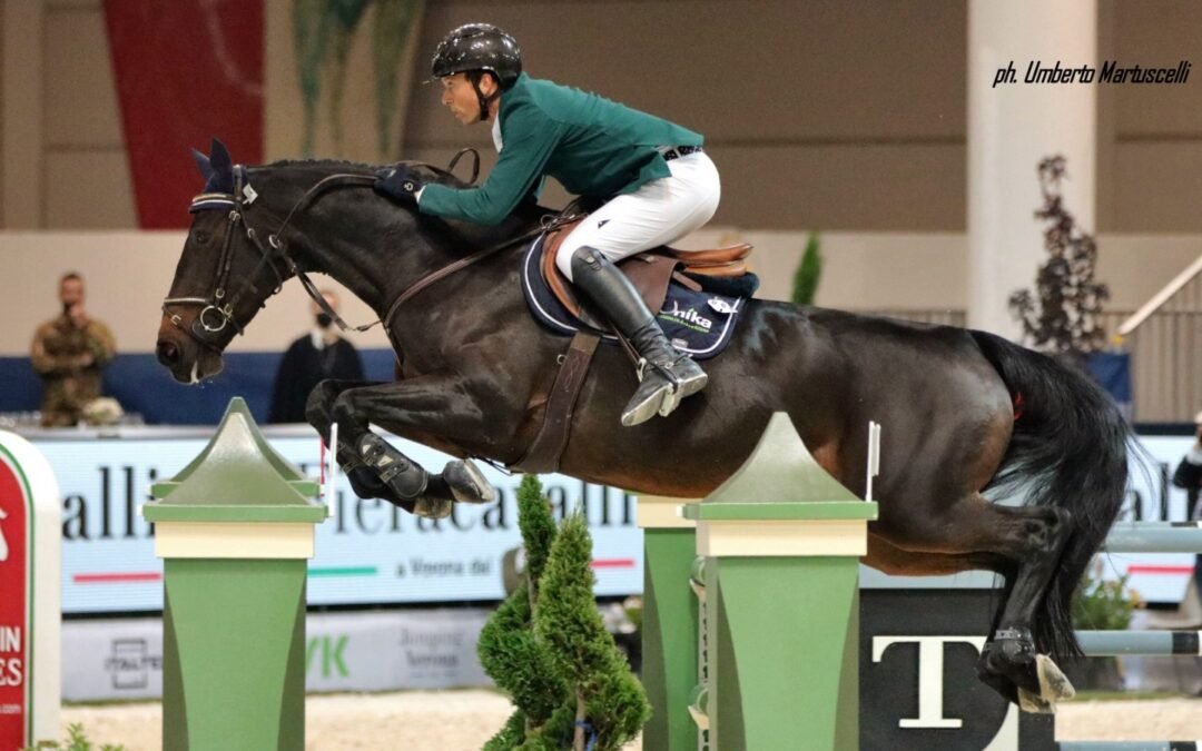 Eduardo Álvarez Aznar ya está saltando pruebas importantes con “Made In’t Ruytershof”