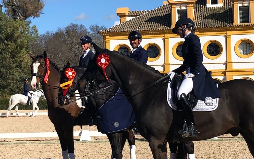 María Caetano y José Antonio García Mena ganadores de la jornada del Andalucía CDI3* Real Escuela