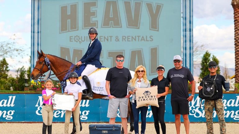 Gregory Wathelet continúa su racha ganadora con «Kristalic» en el CSI4*