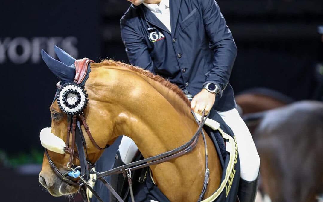 El jinete portugués Rodrigo Giesteria Almeida avanza en el Ranking FEI