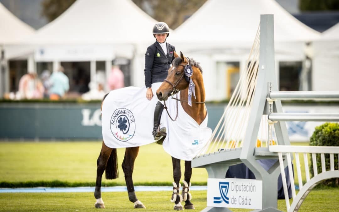Espectacular victoria de Sanne Thijssen con ‘Con Quidam RB’ en el Gran Premio Diputación de Cádiz