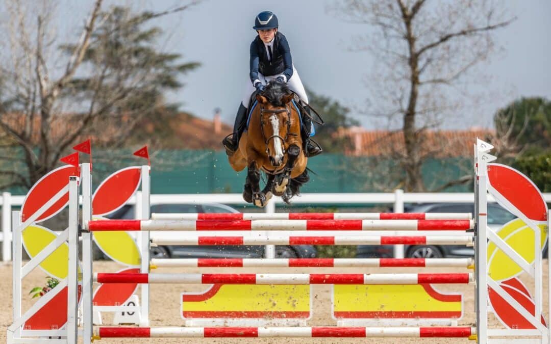 Candela Muñoz Álvarez, joven promesa de la hípica madrileña