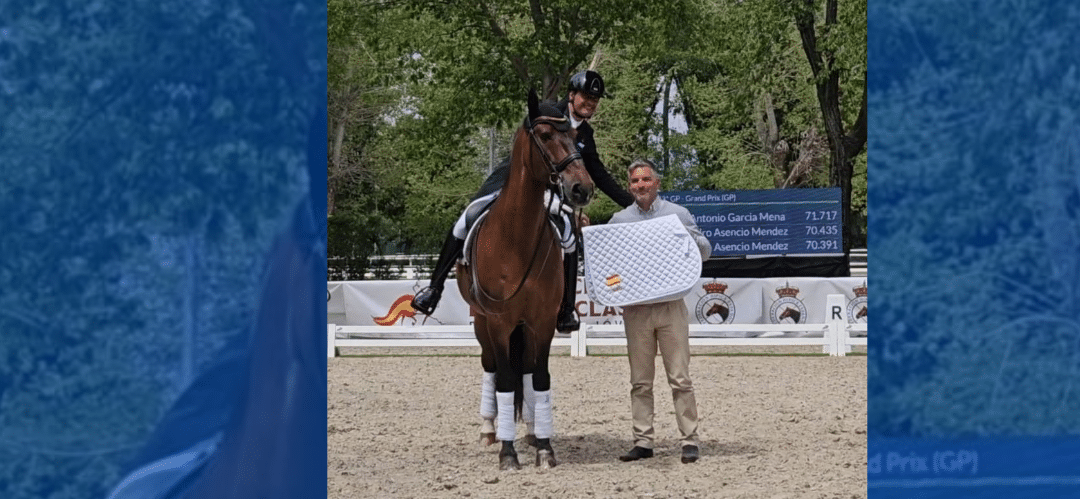 Primer triunfo para José Antonio García Mena en el Gran Premio del CDI3* de la Copa del Rey
