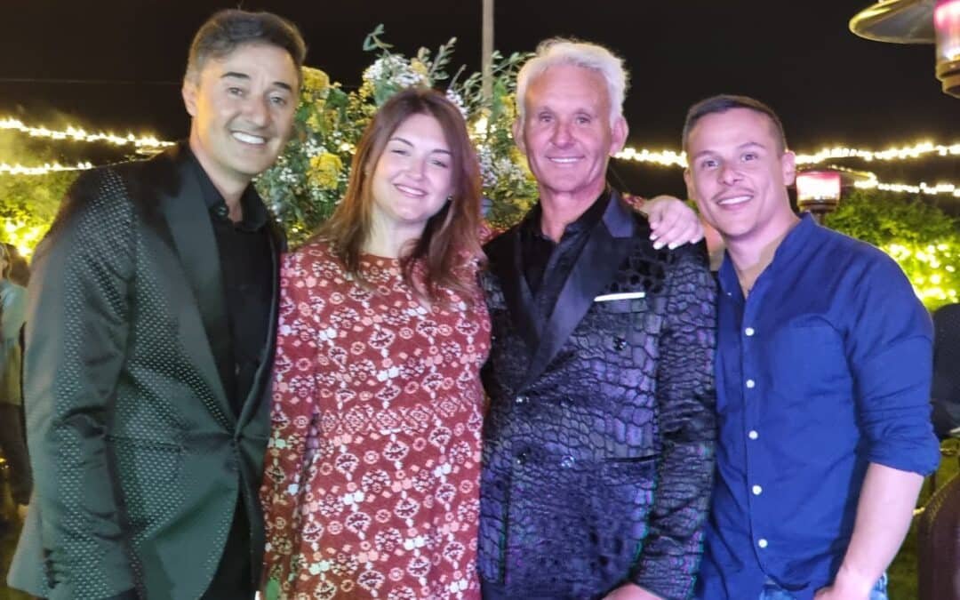 Juan Antonio Jiménez Cobo celebró ayer su cumpleaños entre amigos