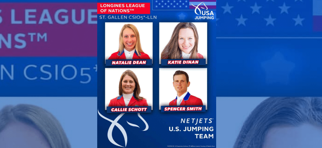 US Equestrian anuncia el Equipo de Salto NetJets® de EE.UU. para la Longines League of Nations™ en St. Gallen CSIO5*