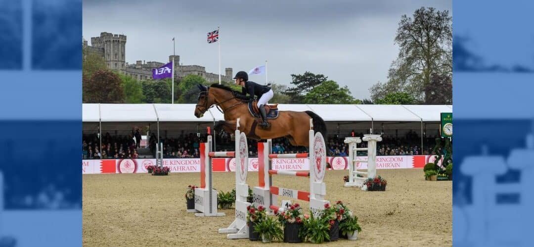 Cor-Leon vd Vlierbeek al box tras una grave caída en el CSIO5* La Baule