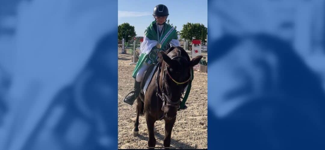 Nuria Leiva Artacho, Campeona de Andalucía de Ponis C