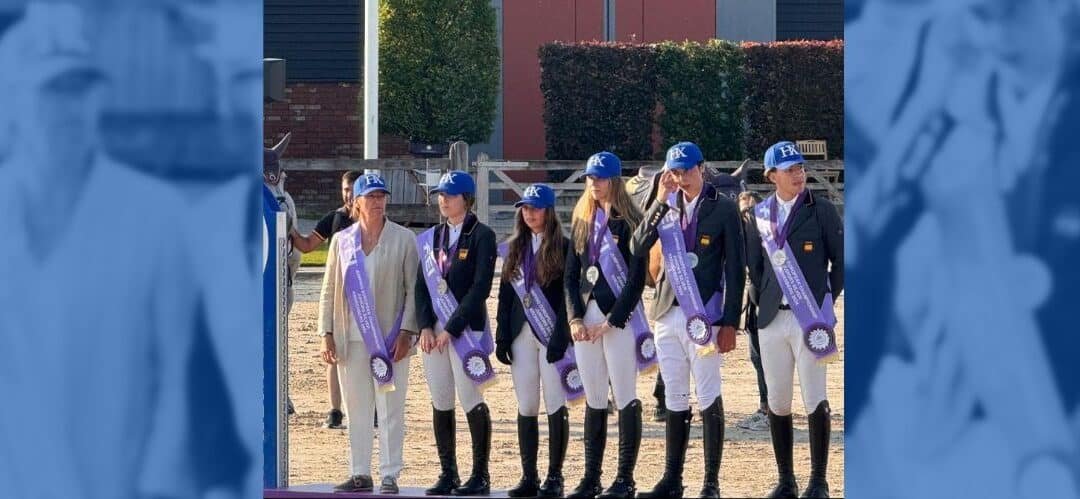 España subcampeona de Europa en el Campeonato de Europa de Salto de Menores 2024