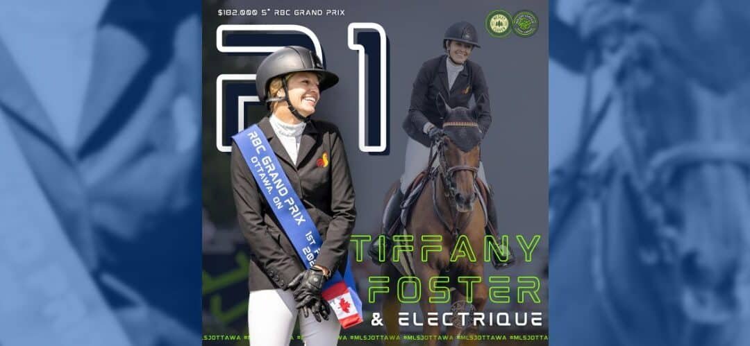 Tiffany Foster y “Electrique” imbatibles en el Gran Premio de la Major League Show Jumping de Ottawa