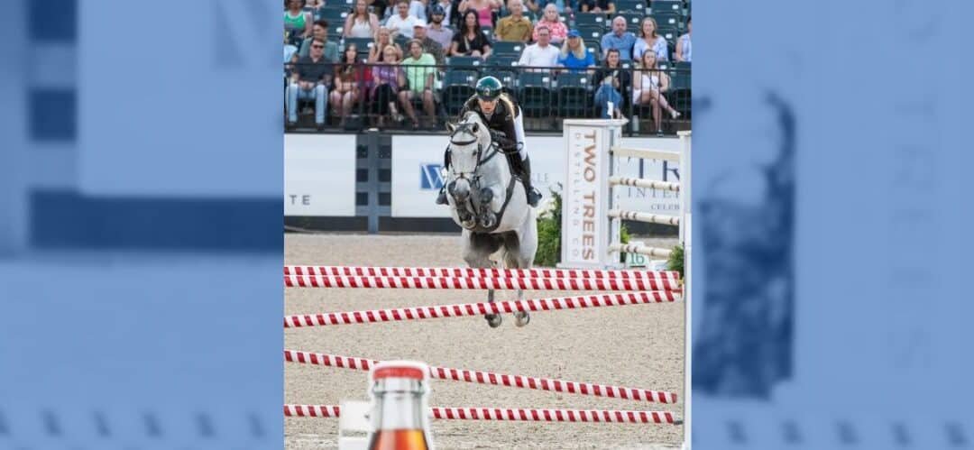La prueba de 1’45 m. dos fases del CSI5* Hampton Classic Horse Show para Kristen Vanderveen